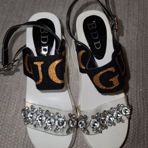 Platform wedge sandals